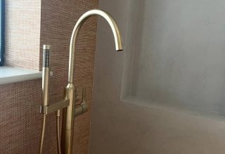 Microcement wall surfacing