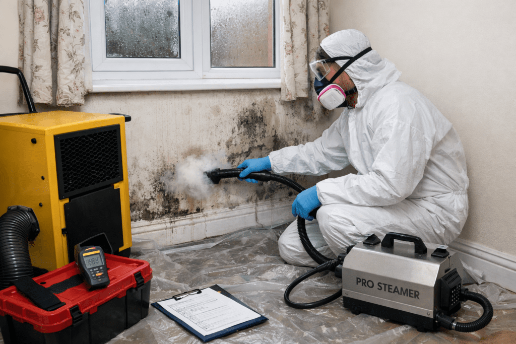 Rising damp treatment
